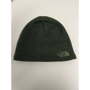 The North Face Unisex Knit Beanie Hat Cap Dark Green